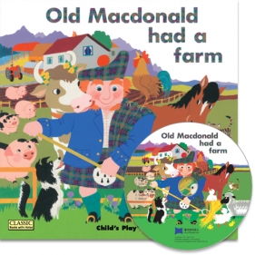 노부영 마더구스 세이펜 Old Macdonald Had a Farm (세이펜호환/CD포함) - 페이퍼북