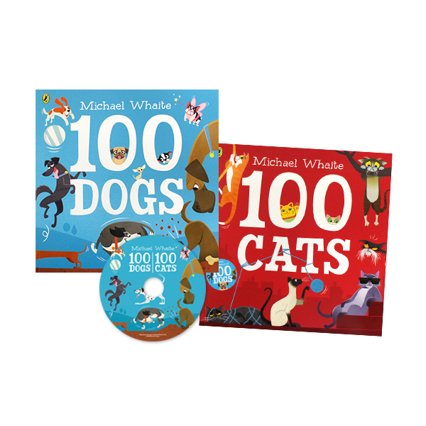 100 Dogs & Cats Collection with CD - 페이퍼북