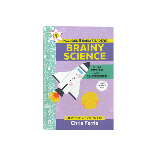 Brainy Science : Includes 6 Early Readers!(Level 1) - 하드커버북