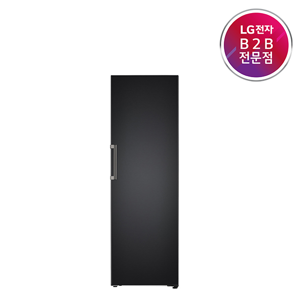 [LG전자]컨버터블 패키지 오브제컬렉션 스테인리스 냉장고 맨해튼 미드나잇 384L X321SM3S