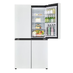 [LG전자]DIOS 오브제컬렉션 베이직 냉장고 메탈 화이트+화이트 870L T873MWW012